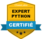 Certification Expert Python